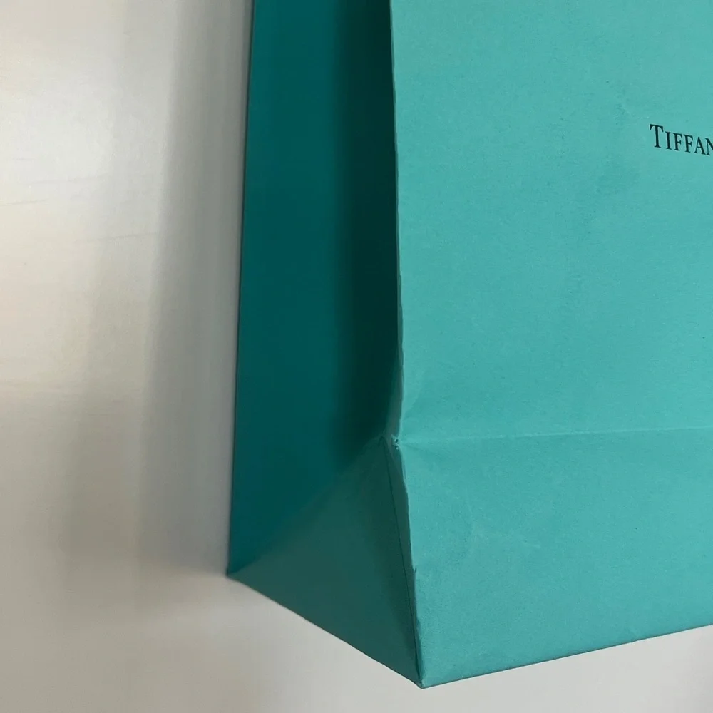 Tiffany & Co 9..5” x 7.75” Gift Bag
